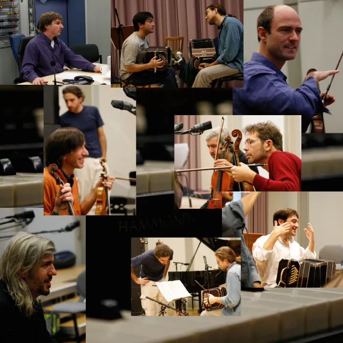 Orquesta Típica SILENCIO: Freiburg, rehearsal and backstage