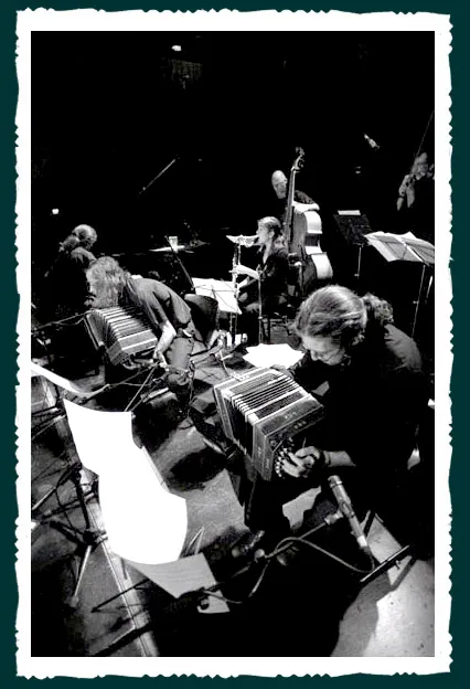 Orquesta Típica SILENCIO: Hamburg, on stage