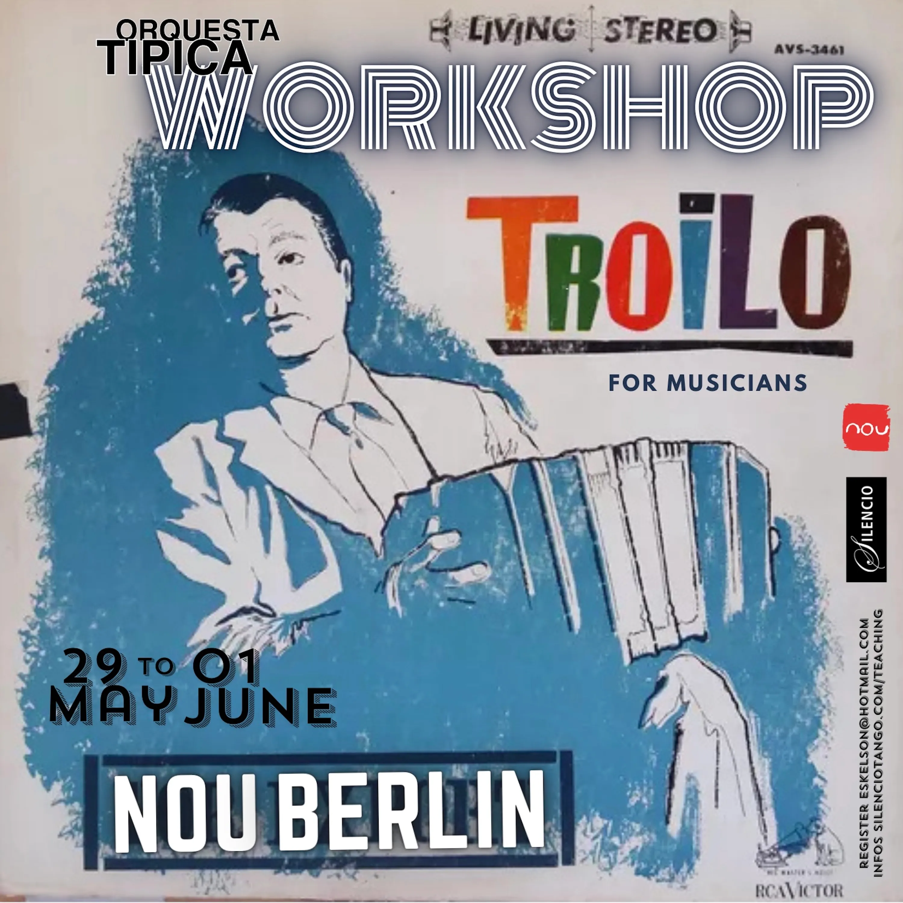 Workshop poster designed by Roger Helou
